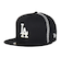 ニューエラ（NEW ERA）帽子 キャップ 59FIFTY MLB Ball Stitch ロサンゼルス・ドジャース 黒 S-Lサイズ 14388873 カジ…