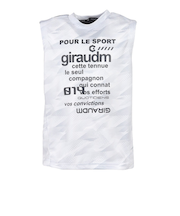 ジュニア ドライプラス15 メッシュ タンクトップ GNST CT5S0054-TR865-GRJY WHT