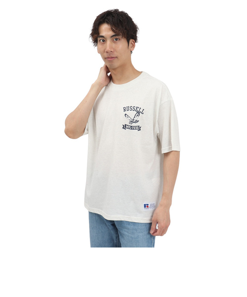 ラッセル（RUSSELL）イーグル ワイド 半袖 Tシャツ RBM25S0006 NTL