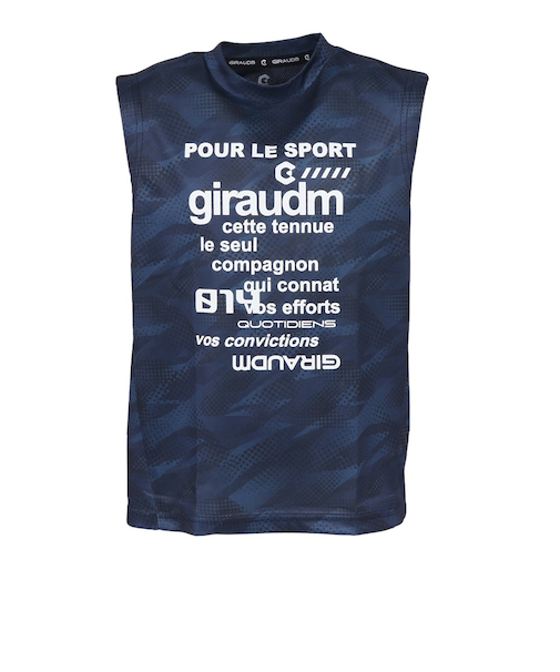 ジュニア ドライプラス15 メッシュ タンクトップ GNST CT5S0054-TR865-GRJY NVY