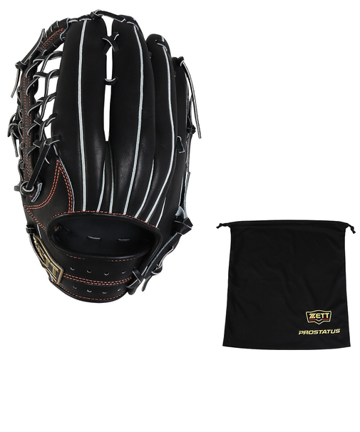 ゼット（ZETT）硬式用グラブ 外野手用 野球グローブ 一般 ネオステイタスVL 左投用 BPGB12427N-1900RH