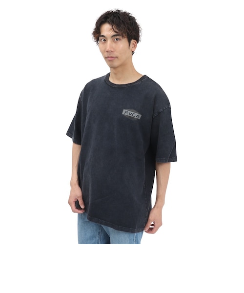 ルーカ（RVCA）ILL HEX ロゴ 半袖 Tシャツ BF041252 BSM｜スーパー
