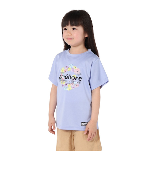 ジュニア ドライプラス15 メッシュ 半袖Tシャツ GSFLT CT5S0059-TR865-GRJY PUL
