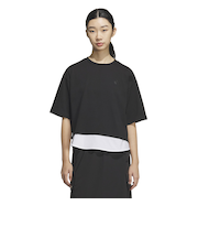 アディダス（adidas）レイヤード ルーズフィット半袖コットンTシャツ WU734-KA1018