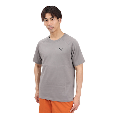プーマ（PUMA）PUMATECH 半袖Tシャツ 687552 79 GRY