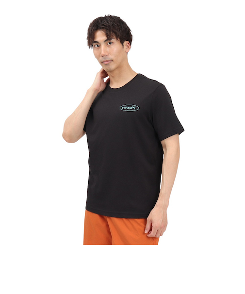 プーマ（PUMA）GRAPHICS 3 サークル Tシャツ 687697 01 BLK