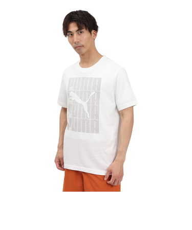 プーマ（PUMA）GRAPHICS ワーディング Tシャツ 687679 02 WHT