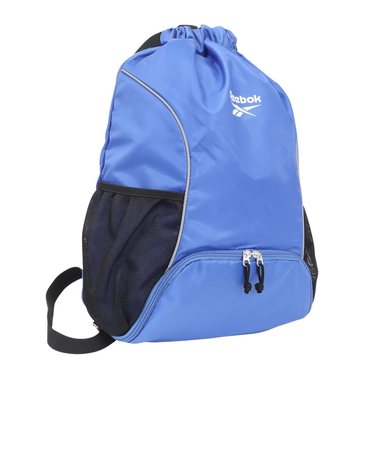 リーボック（REEBOK）水泳バッグ ナップサック 青 125527 -BL スイムバッグ リュック バックパック 水泳 競泳 プール