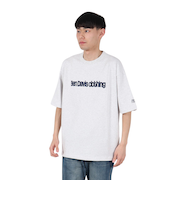 ベンデイビス(BEN DAVIS)ドローコード付ヘビーウェイト 胸ロゴ 半袖Tシャツ 25580004-LGRY