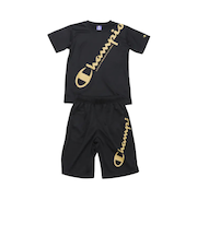 チャンピオン（CHAMPION）キッズ スポーツ 半袖Tシャツ&ショーツセット CK-BSW04 090