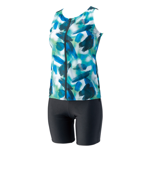 フットマーク（FOOTMARK）フィットネス水着 レディース 水泳 FM25