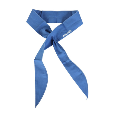 マジクール(MAGICOOL)ネッククーラー マジクール スカーフ 紺 DNIMC2F-NB 冷感 暑さ対策くり返し使える 熱中症対策