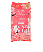 マンダム（mandom）汗拭きシート ギャツビー アイスデオ ボディペーパーN フリーズピーチ 徳用タイプ 30枚 ボディシート 体用 メントール 暑さ対策