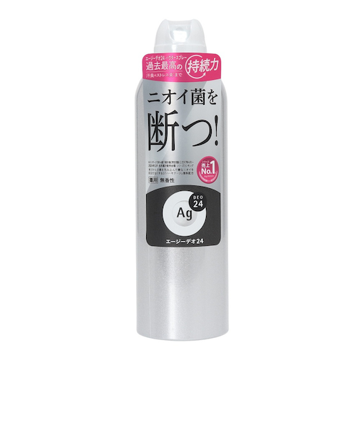 Agデオ24 デオドラントスプレー 無香性 LL 部活 運動 スポーツ 殺菌 消臭 汗 加齢臭 ストレス臭