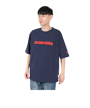 ベンデイビス(BEN DAVIS)ドローコード付 ヘビーウェイト 半袖Tシャツ 胸ロゴ 25580004-NVY