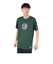 ラッセル（RUSSELL）バスケットボールウェア 半袖 RUSSELL HOOP Tシャツ RBB25S0005 GRN