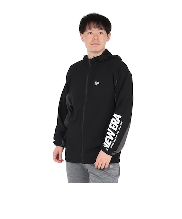 ニューエラ(NEW ERA)パフォーマンスアパレル クロスウェア ジャケット ワードマークロゴ2 14666307