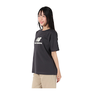 ニューバランス(new balance)ジュニア DRY スタックドロゴ 半袖Tシャツ ABT55541BLK