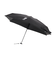 チャンピオン（CHAMPION）折りたたみ傘 晴雨兼用 5段コンパクト 黒 50cm CHP93MN50 BK UVカット 遮光 日傘 雨傘