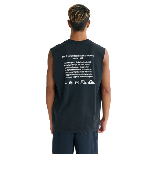 クイックシルバー（Quiksilver）HISTORY スリーブレスTシャツ 25SUQSL252003BLK
