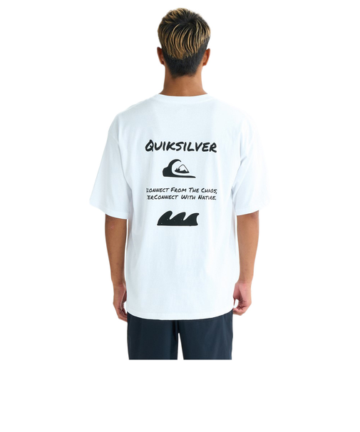 クイックシルバー（Quiksilver）HAND DRAWN 半袖Tシャツ 25SUQST252017WHT
