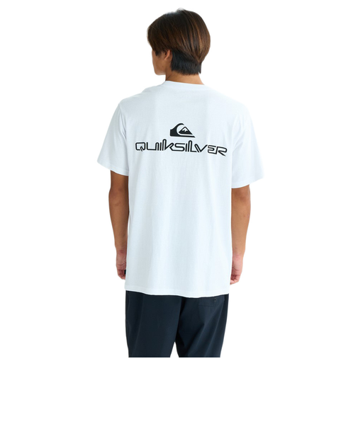 クイックシルバー（Quiksilver）DOUBLE LOGO 半袖Tシャツ 25SUQST252013WHT