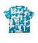 アクター（AKTR）バスケットボールウェア CUT-UP CAMO ローカル ルーズフィット SP Tシャツ 125-025005 BL