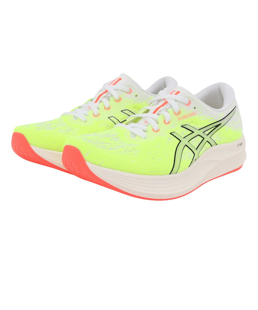 アシックス（ASICS）ランニングシューズ エボライドスピード2 イエロー ブラック 1012B597.750 スニーカー マラソン 軽量