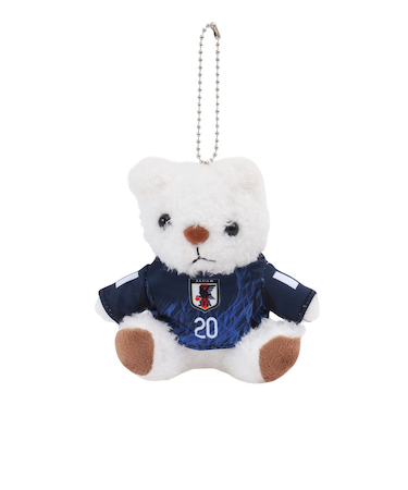 日本サッカー協会（JFA）プレーヤーズベアキーホルダー 2024 久保建英 24JFA-013-20