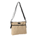 ニューエラ（NEW ERA）サコッシュ 2.5L ジャガード SAND 14392111 コンパクト 軽量 おしゃれ ファッション お出かけ 外出 旅行 ロゴ