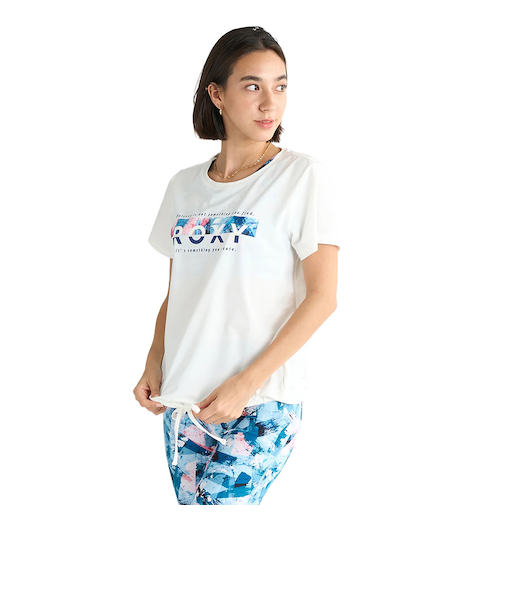 ロキシー（ROXY）YOUR FLAVA 半袖Tシャツ 水陸両用 25SURST252560WHT