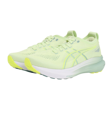 アシックス（ASICS）ランニングシューズ ゲルカヤノ31 若草 1012B670.300 スニーカー ジョギング マラソン 安定性 快適