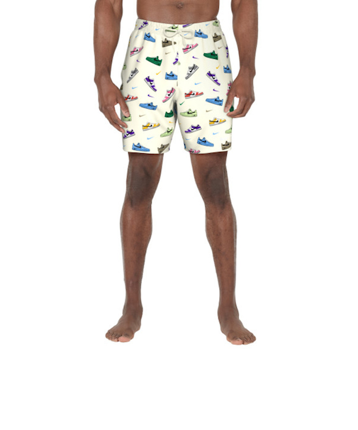 ナイキ（NIKE）水着 水陸両用 プリントストレッチ 7インチボレーショーツ NESSF552-N107