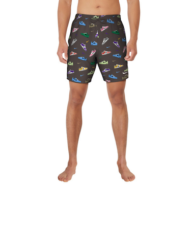 ナイキ（NIKE）水着 水陸両用 プリントストレッチ 7インチボレーショーツ NESSF552-N206