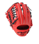 ミズノ（MIZUNO）軟式 グラブ 外野手用 野球グローブ 一般 ウィルドライブ レッド IBE 左投用 1AJGR32807 7009H