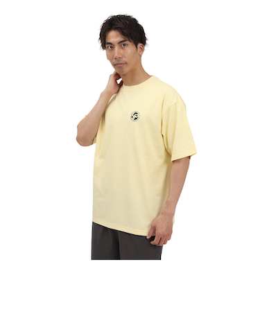 ヤックパック（YAK PAK）ミュージックYP ロゴ 半袖Tシャツ YAK-APL-251004 YEL