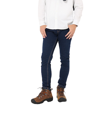 エルケクス（ELKEX）ストレッチデニム スリムパンツ EKM5SP0013 IBLU