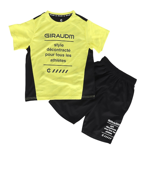 ドライプラス 半袖Tシャツ ハーフパンツ 上下セット CT5S0060-TR865-GRJY FGRN