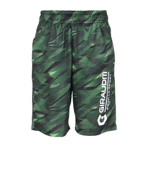 GFL メッシュ　ハーフパンツ 黒水色 glimmer ドライハーフパンツ 4.4oz 速乾 無地 スポーツ ショート