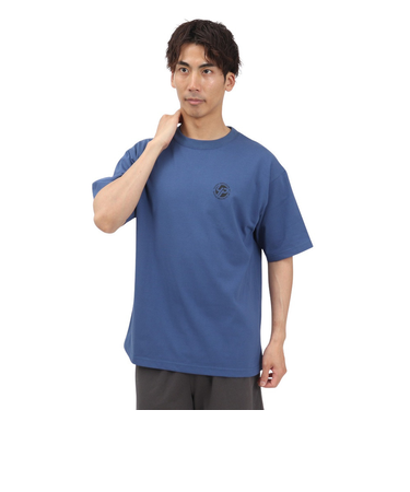 ヤックパック（YAK PAK）ミュージックレコード 半袖Tシャツ YAK-APL-251003 BLU