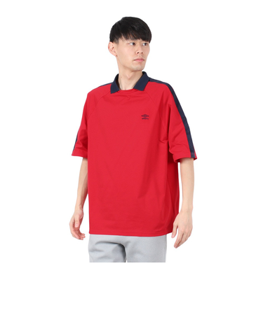 アンブロ（UMBRO）サッカーウェア AWAY 襟付きワイドプラシャツ UF4FHT56M RD00