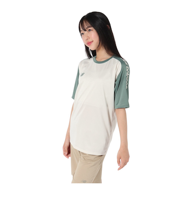 ニューバランス(new balance)ジュニア Black Out ニット 半袖 Tシャツ ABT55221LIN