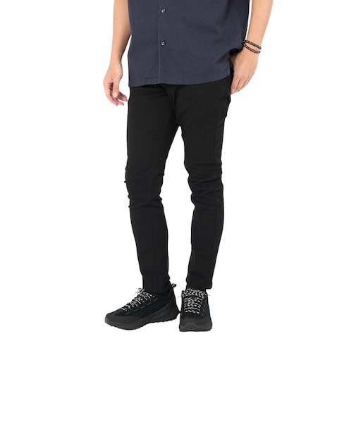 エルケクス（ELKEX）ストレッチデニム スリムパンツ EKM5SP0013 BLK