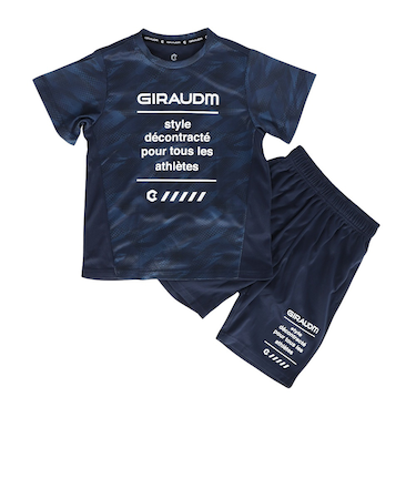 ドライプラス 半袖Tシャツ ハーフパンツ 上下セット CT5S0060-TR865-GRJY NVY