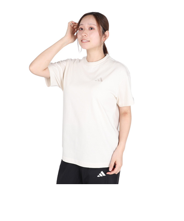 アディダス（adidas）エッセンシャルズ プラス スモールロゴ 半袖Tシャツ JUP50-JW4522