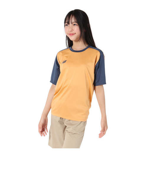 ニューバランス（new balance）ジュニア Black Out ニット 半袖 Tシャツ ABT55221DAP