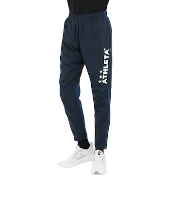 アスレタ（ATHLETA）サッカー フットサルウェア ウインドウォームパンツ 2412 NVY