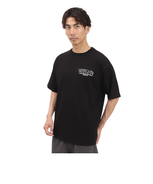 ヤックパック（YAK PAK）バブルロゴ 半袖 Tシャツ YAK-APL-251002 BLK