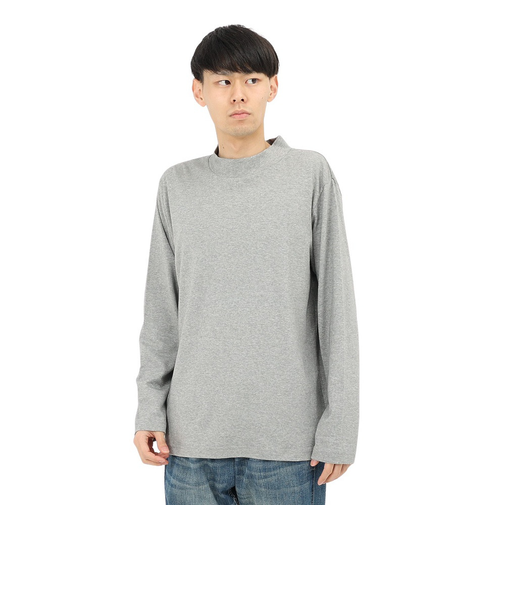 スムースシルケット モックネック シャツ 24538700-003