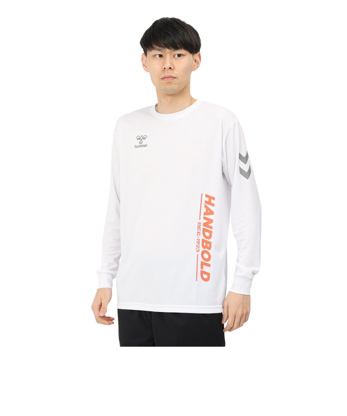 ヒュンメル(hummel)ハンドボールウェア ベーシック 長袖 Tシャツ ヒュンメル(hummel)ハンドボールウェア ベーシック 長袖 Tシャツ